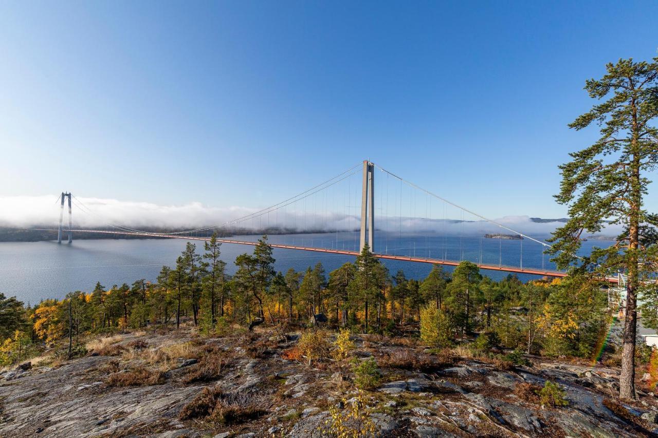 Hotell Hoega Kusten Sandoverken Bagian luar foto